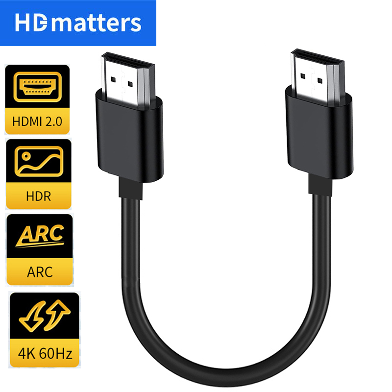 4K Media Player - Ультракороткий кабель HDMI 2.0, 4K, 60