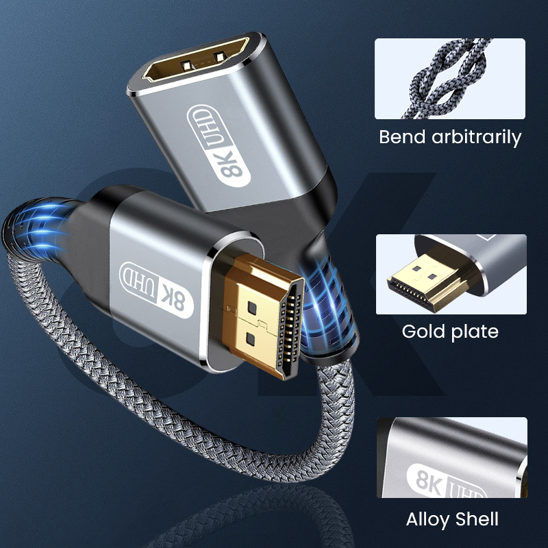 8K HDMI-удлинительный кабель H – обзор и цена 4K Media Player