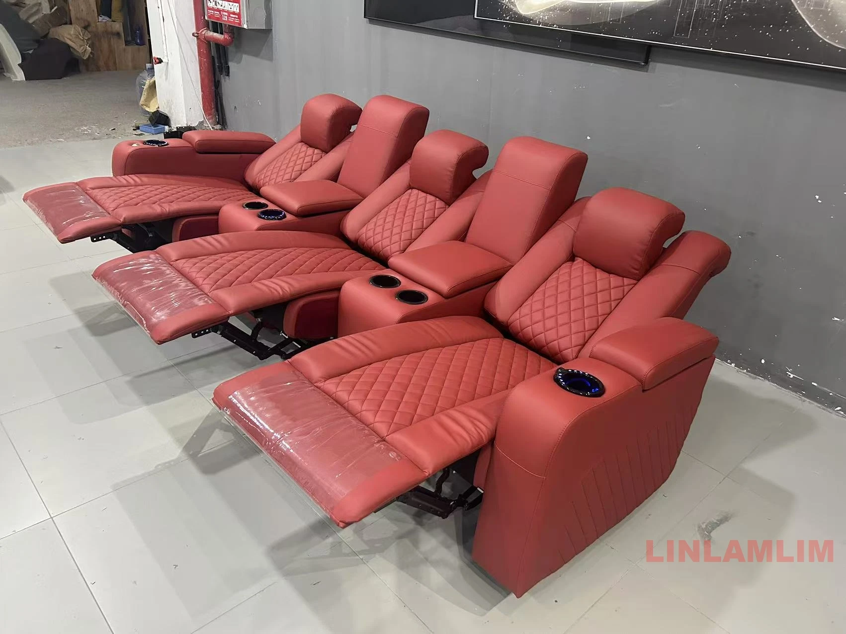 Linlamlim Роскошный 3-местный  – обзор и цена Home Cinema Furniture