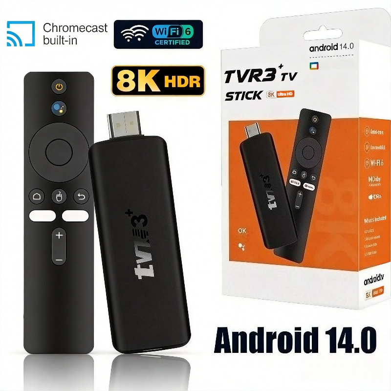 ТВ-приставка TVR3+ Android 14  – обзор и цена 4K Media Player