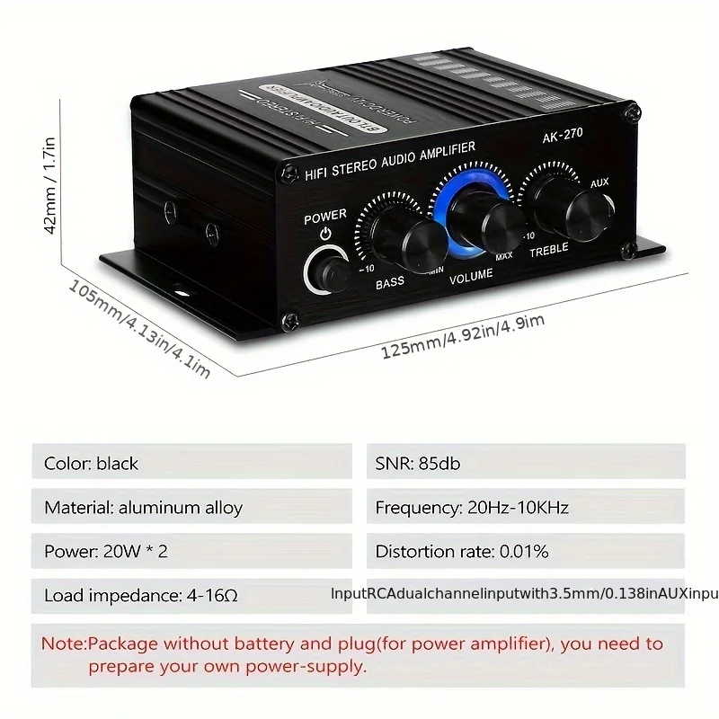 Мини-усилитель мощности AK-270 – обзор и цена Home Cinema Choice